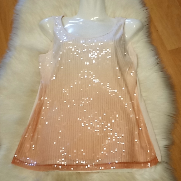 Ruby Rd. Ombre Sequined Tank Top - Picture 12 of 13